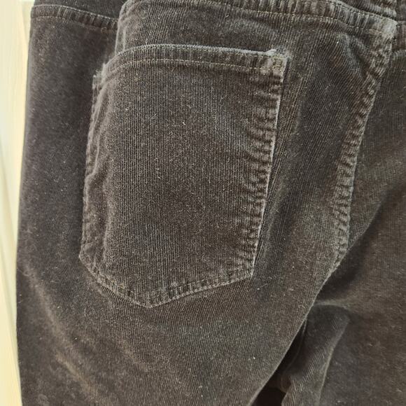 Talbots women's 16W Black Heritage Corduroy Pants Cotton Spandex Blend - Picture 5 of 8
